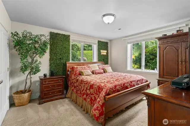 Even the spare bedrooms are quite large.