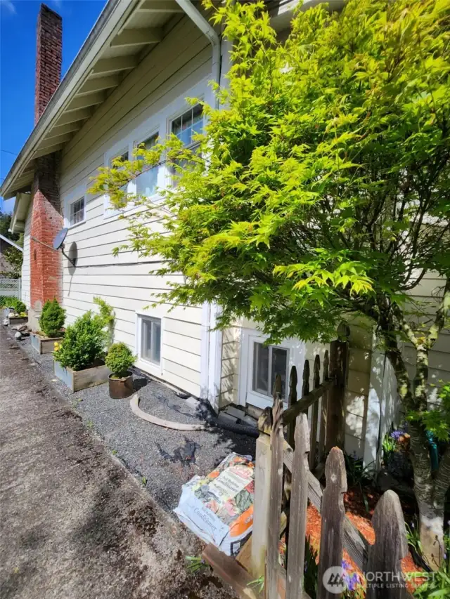 side of house