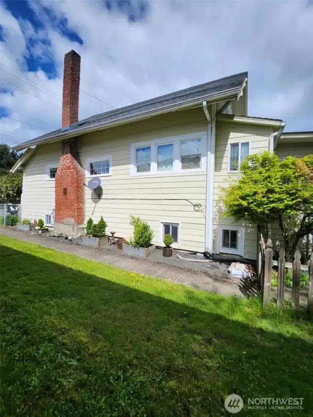 side of house
