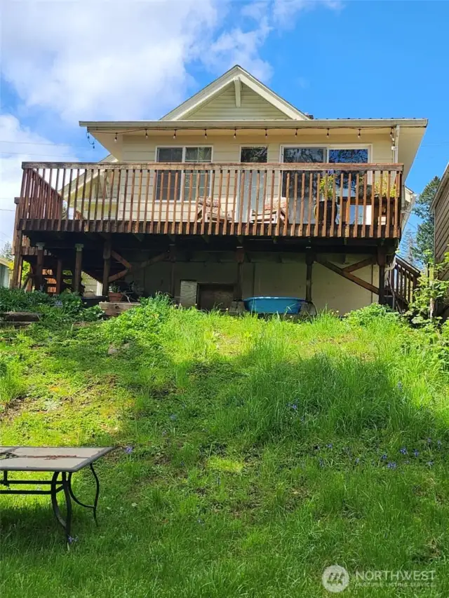 back yard view