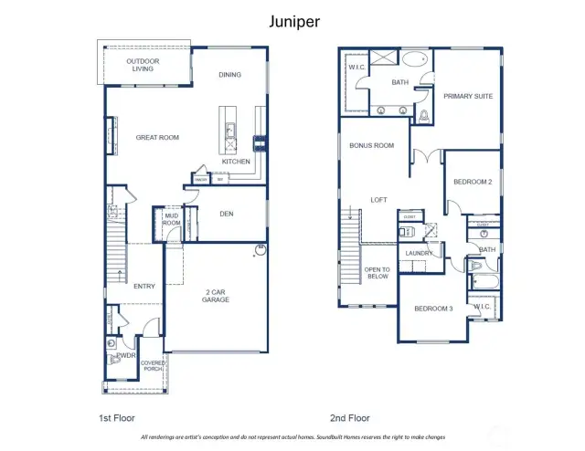 Juniper Floorplan