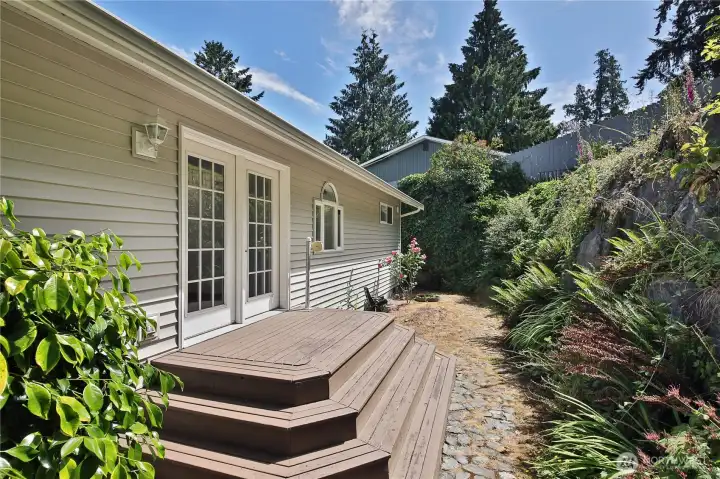 Back yard waiting for your special touches.