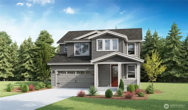 Depictions of homes or other features are artist conceptions. Hardscape, landscape and other items shown may be decoration and not included in the purchase price and availability may vary.