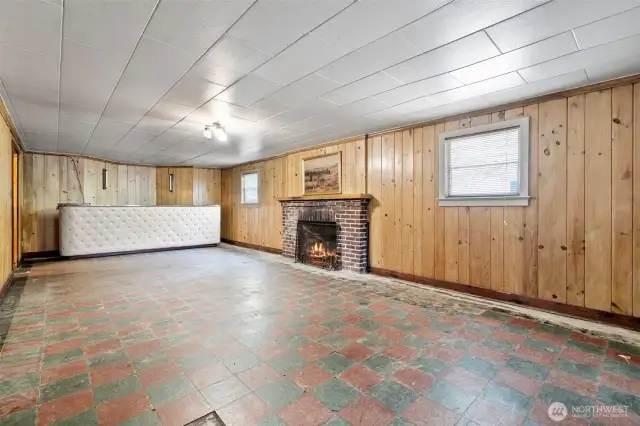 Legend has it that many fine Tacoma feet enjoyed a shuffle or two in this room.