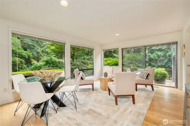 Dining room or family room - the choice is yours!