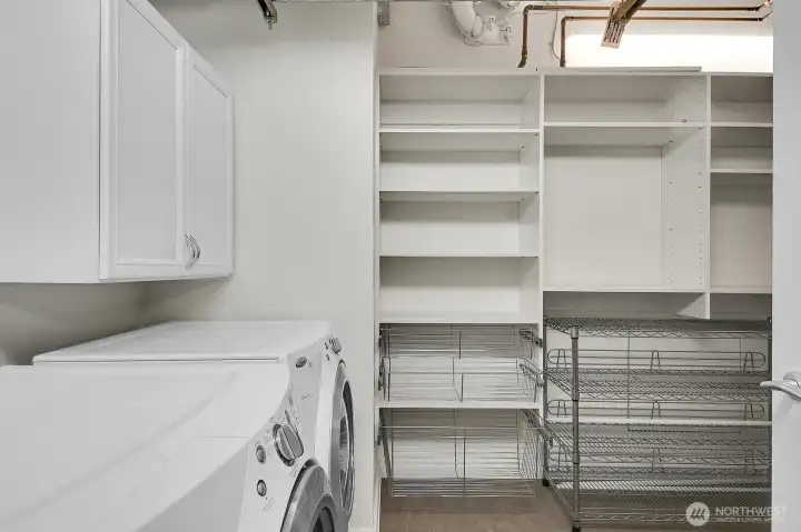 Huge utility room with tons of storage