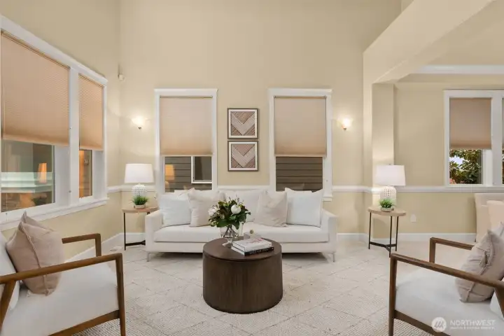 Light Filled Living Room