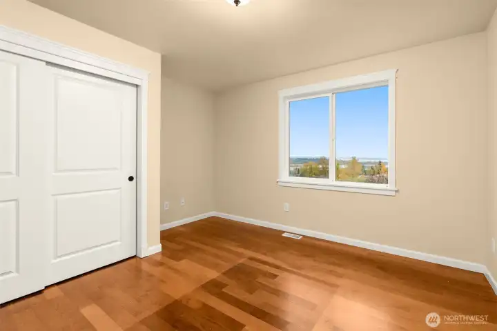 Spacious 2nd bdrm with Sound views