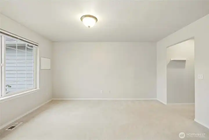 **this room (dining room) is currently used as an interim office and is in the process of being packed.