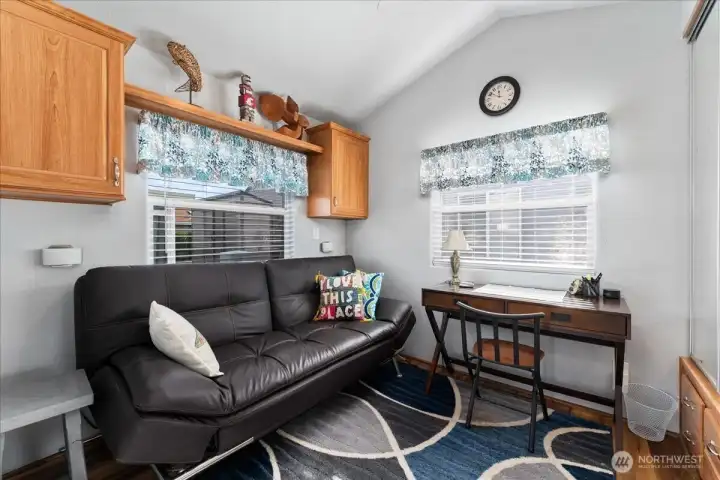 Bedroom #1 with sleeper sofa