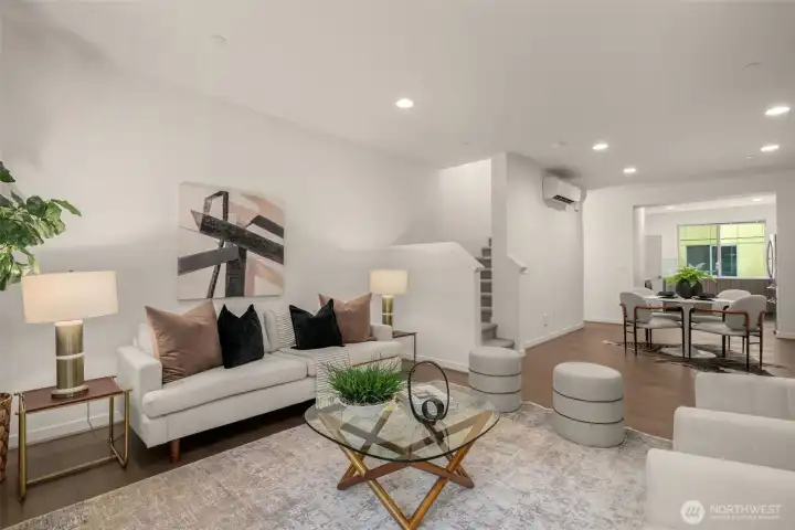 Main living area (staged)