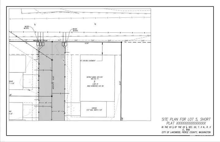 Lot 5   3,381 sqft