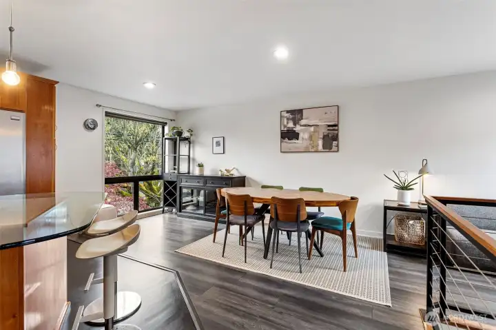 Bright open living space