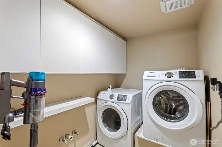 Laundry with storage