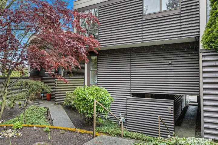 Separate dedicated entrance