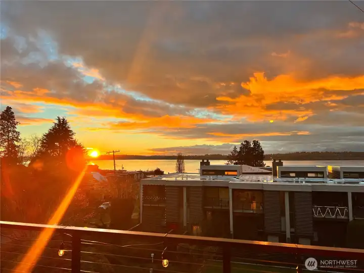 Beautiful sunset