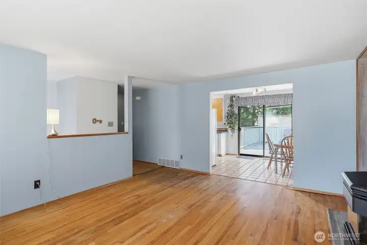 Living Room to Kitchen