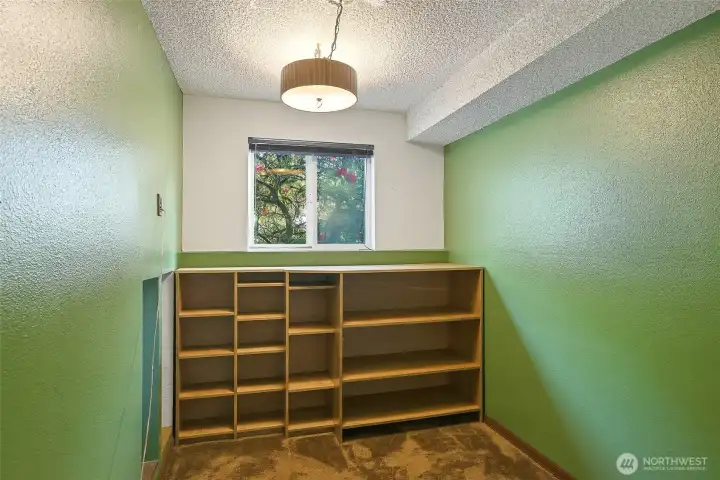 Downstairs den/office. Tax records show this as a bedroom but there is not a proper closet