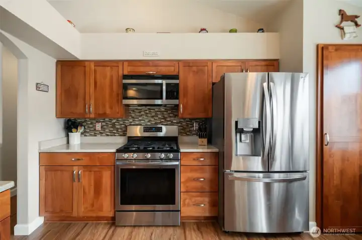 Kitchen refrigerator is just a few months old