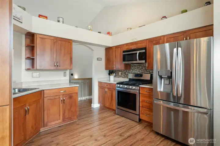 Spacious kitchen