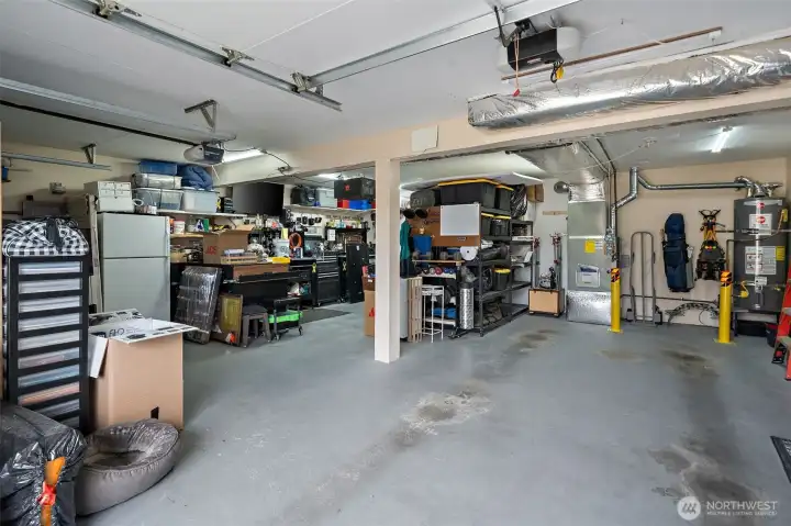 Fully finshed garage