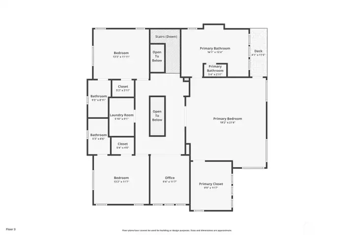Main floor (2nd story)