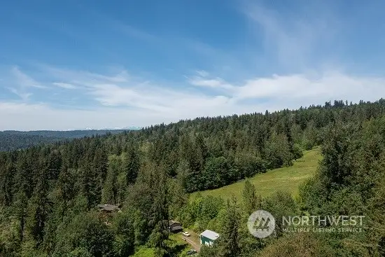 Drone photo looking north