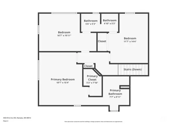 2nd floor floorplan