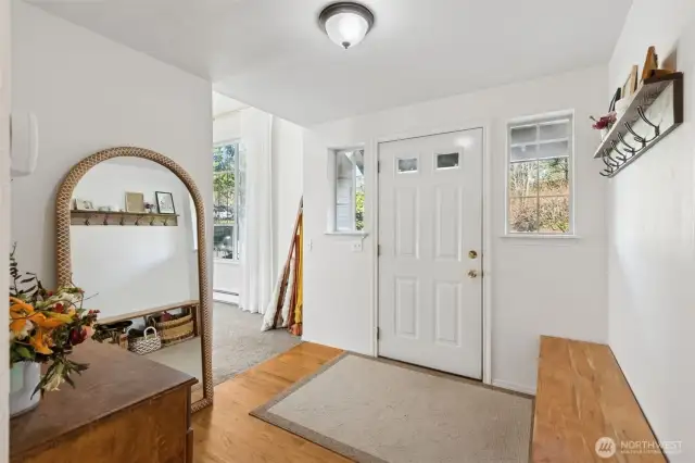 Front door entryway