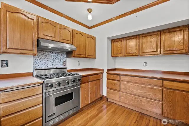 Plenty of Cabinet Space