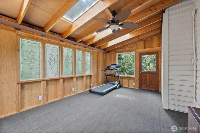 Sunroom Attached to Main Home