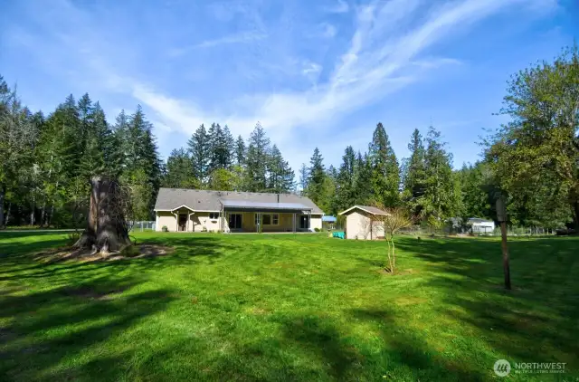 Back of home