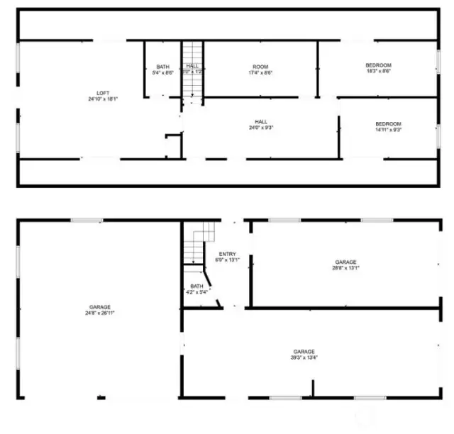 ADU & Barn/Garage Floorplan