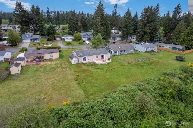 Want even more privacy? Add a fence and it will be like your own secluded retreat away from it all!