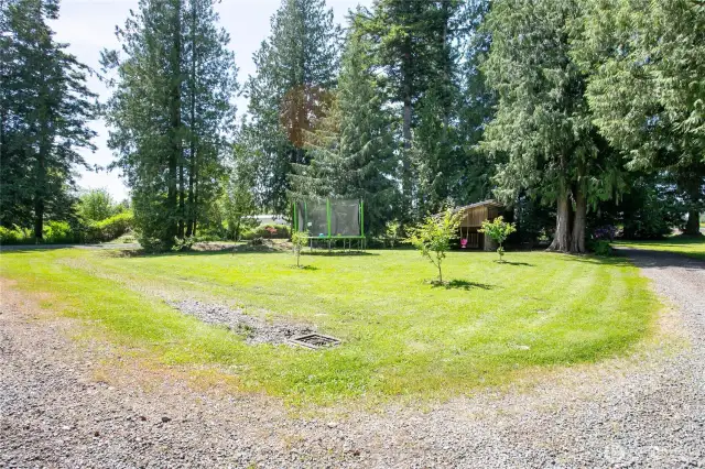 Mature trees, trails and wildlife