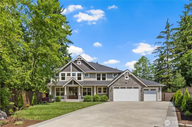 Welcome to this custom built home in Snohomish!