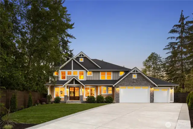 Welcome to this custom built home in Snohomish!