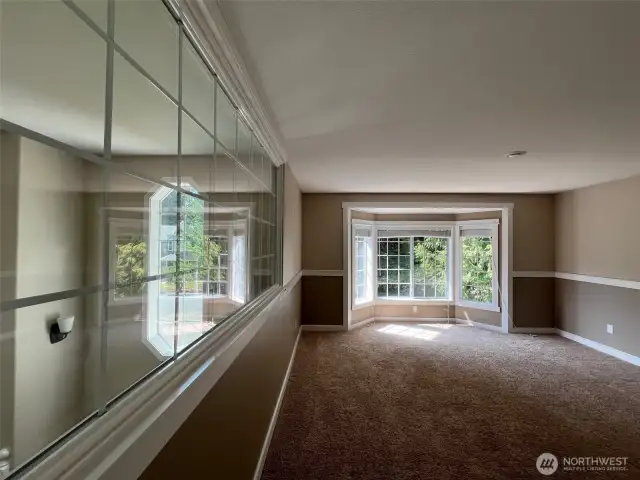 Versatile bonus room with closet – great for study or quiet retreat