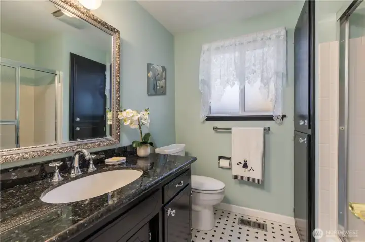 Full hall bath on main floor