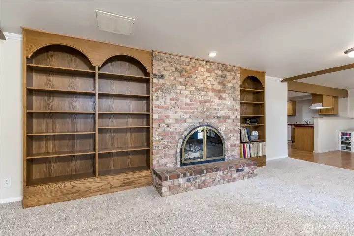 Gas fireplace