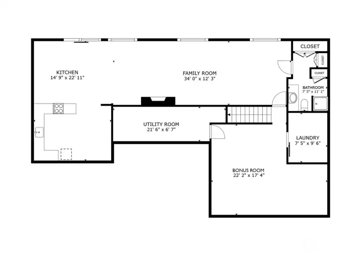 Floor Plan - Basement