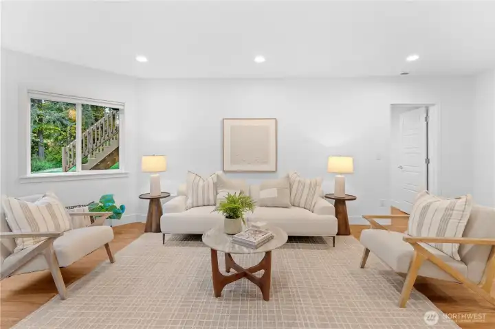 Space can be used as a MIL or just for entertaining with full kitchen, additional laundry room and bathroom