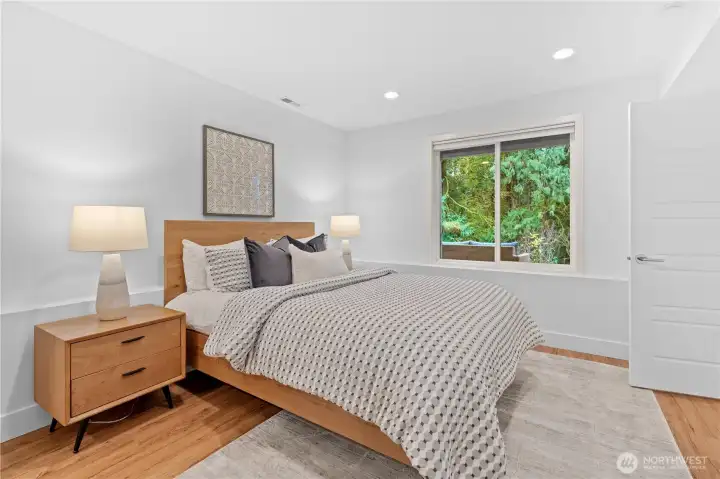 Bedroom in the basement makes this ideal for a MIL