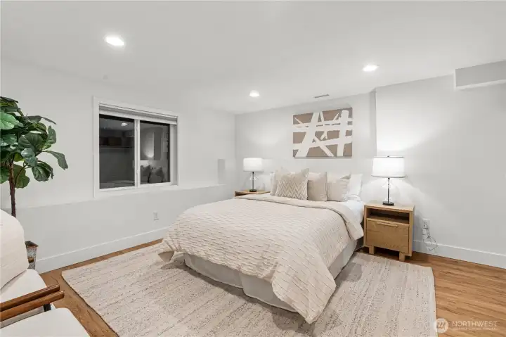 Bonus room in the fully finished basement