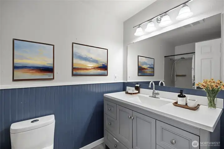 This photo is virtually staged.