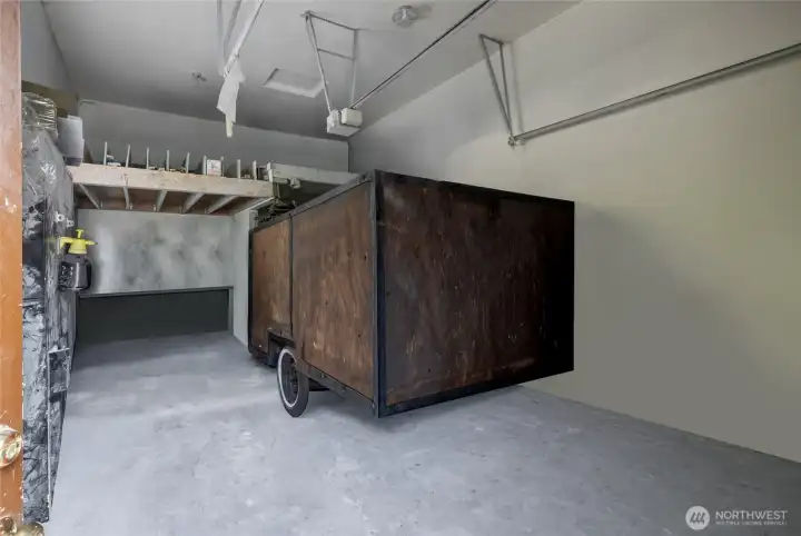 This photo has been virtually cleaned up to remove personal items from inside the shop.