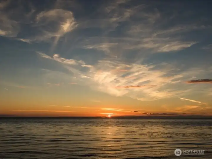 West facing beautiful sunsets