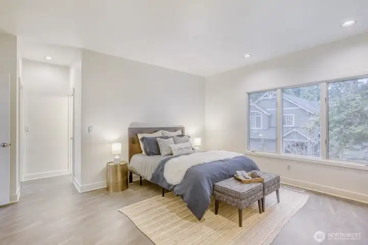 Light & Bright Primary suite.