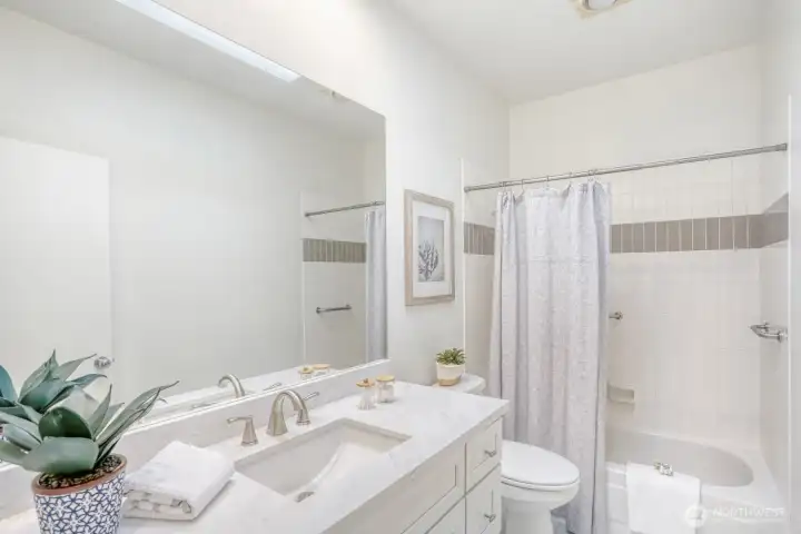 Full Bathroom on second level.