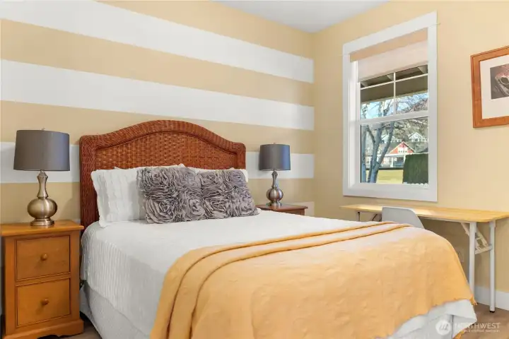 Main floor  guest BR with Queen Bed